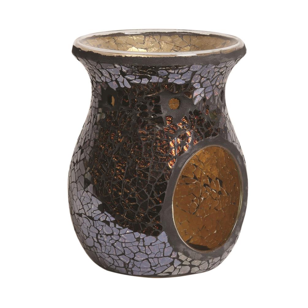 Aroma Amber Crackle Wax Melt Warmer £12.59